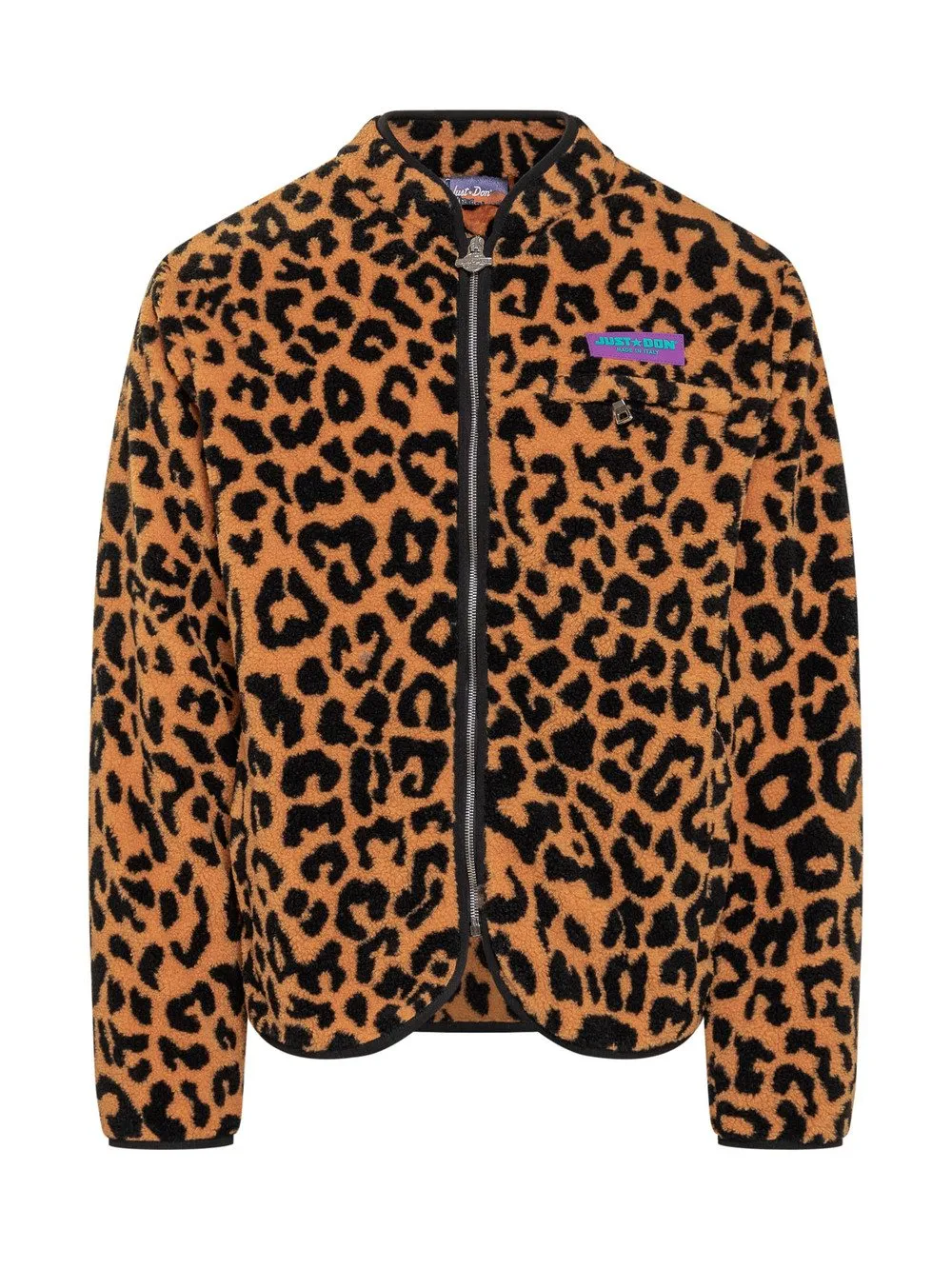 JUST DON Leopard Print Jacket