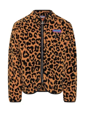 JUST DON Leopard Print Jacket