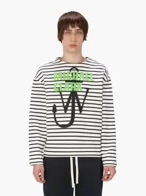 JW Anderson x Michael Clark Anchor Sweatshirt White/Black