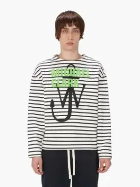 JW Anderson x Michael Clark Anchor Sweatshirt White/Black