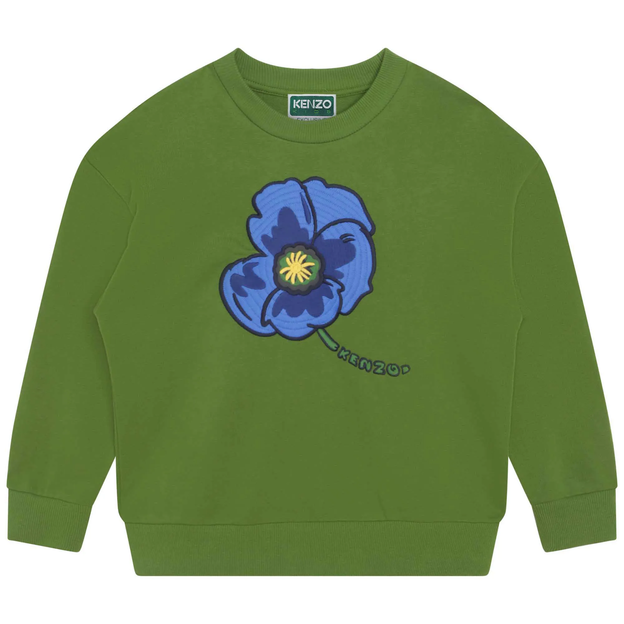 KENZO KIDS Sudadera de muletón bordada