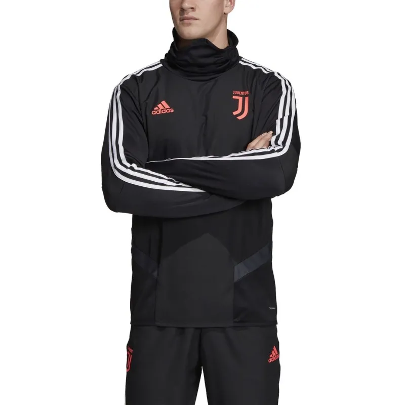 La Juventus sudadera de entrenamiento negro 2019/20 Adidas