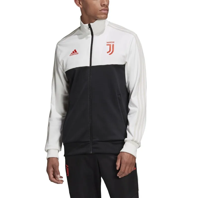 La Juventus sudadera parte Superior de la Pista 3 Rayas de color verde azulado 2019/20 Adidas