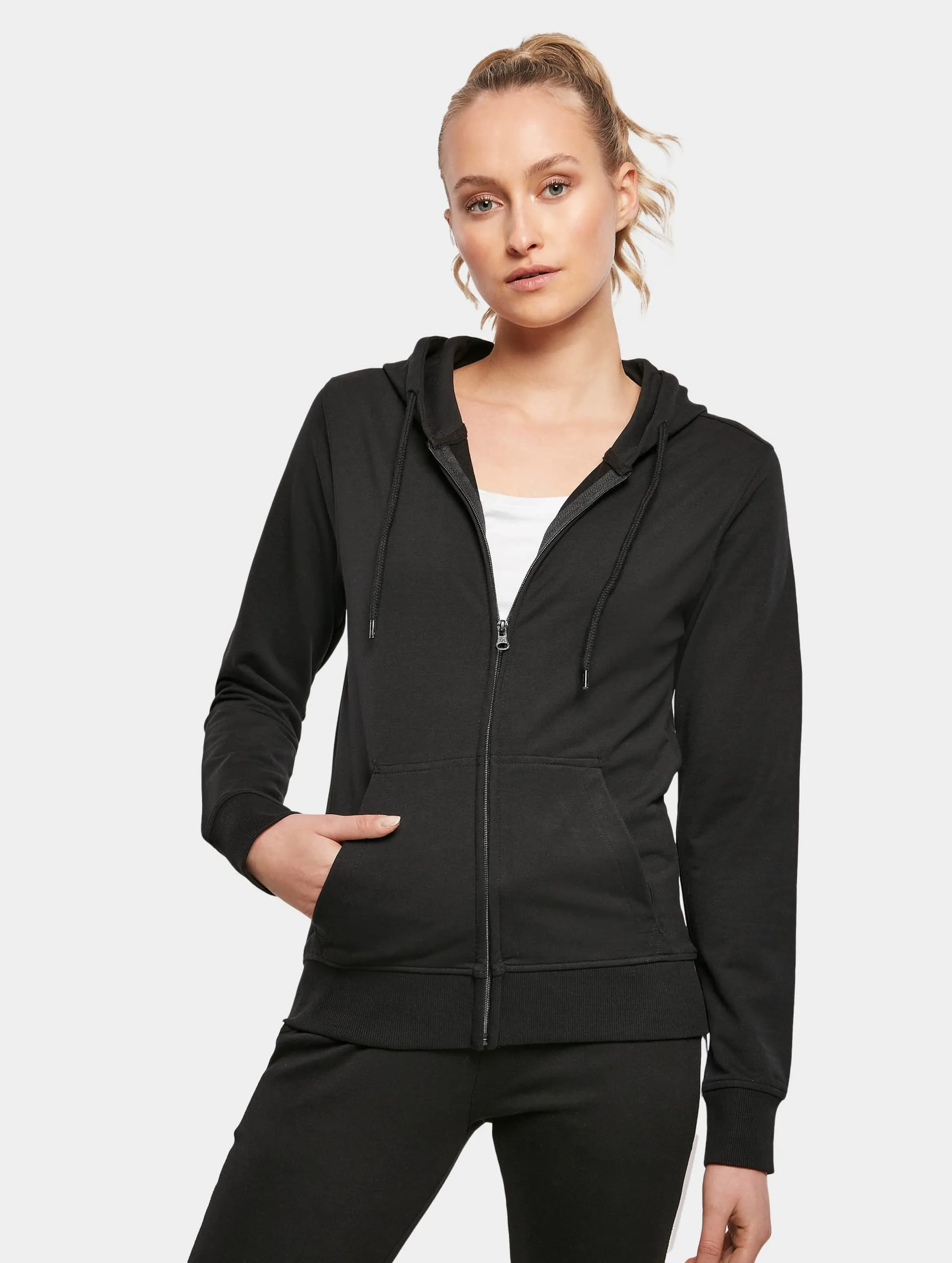 Ladies Terry Zip Hoody