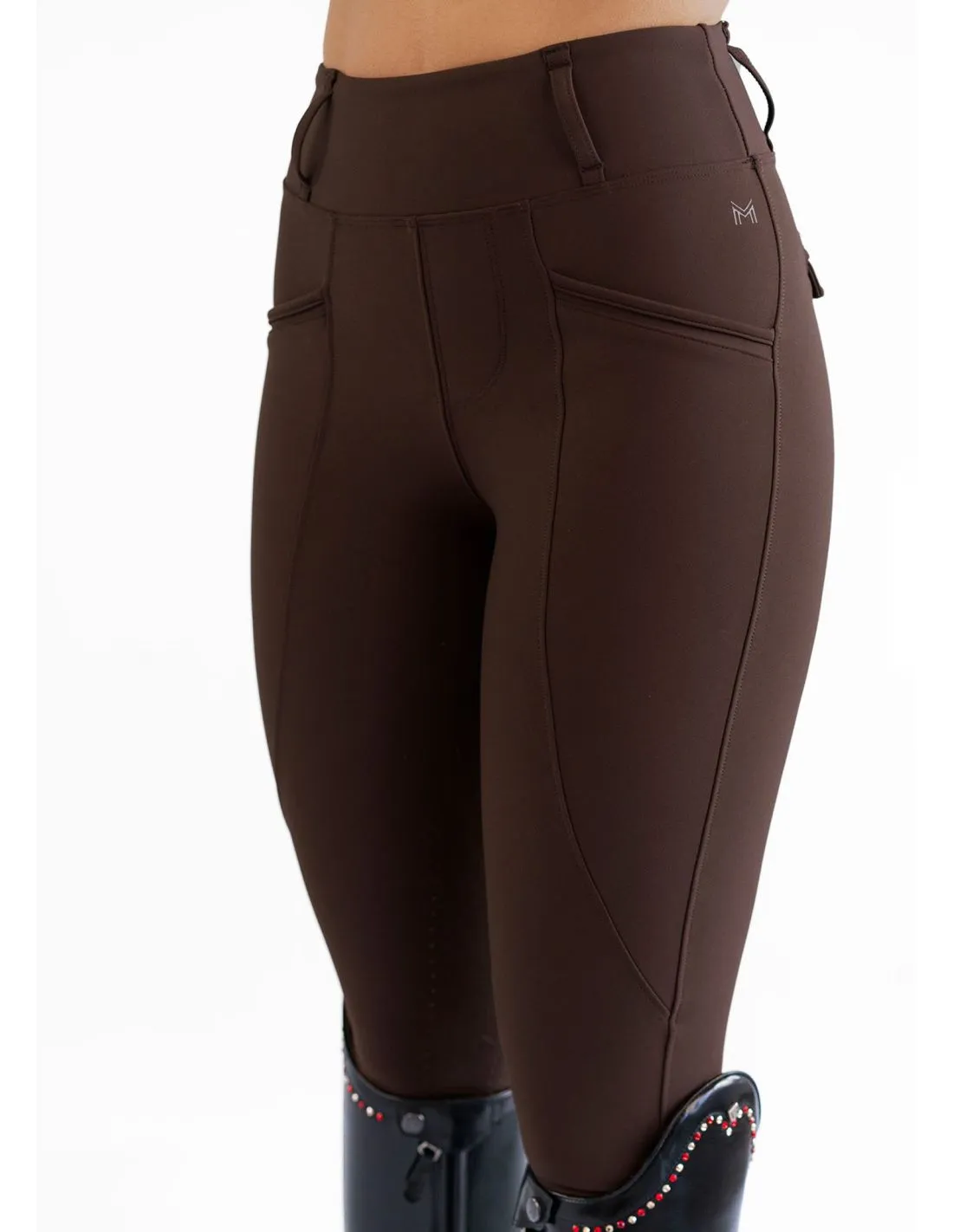 Leggings Pro Riding Chocolate Maximilian