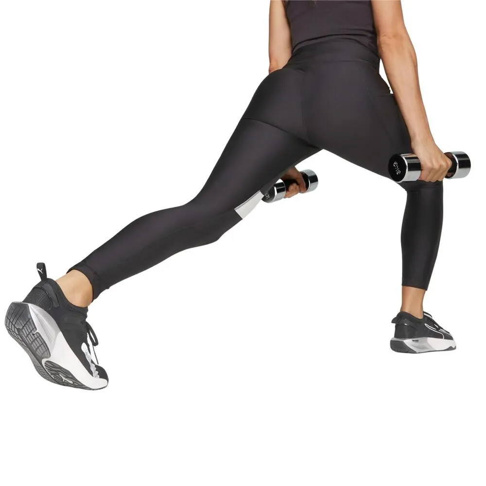 LEGGINGS PUMA FIT EVERSCULPT 7/8 NEGRO BLANCO 522175-01