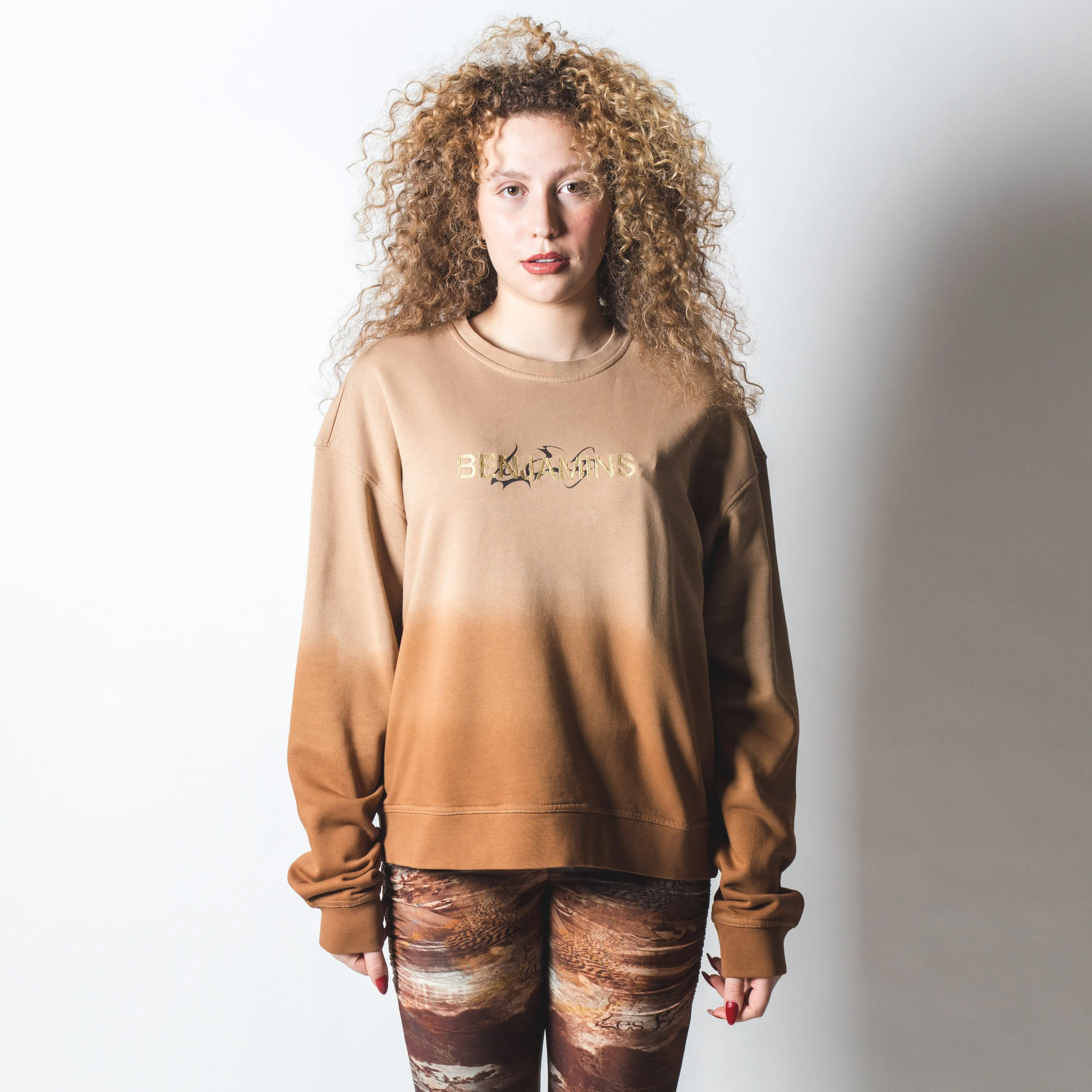 Les Benjamins Regular Sweatshirt 001 Cookie Dough