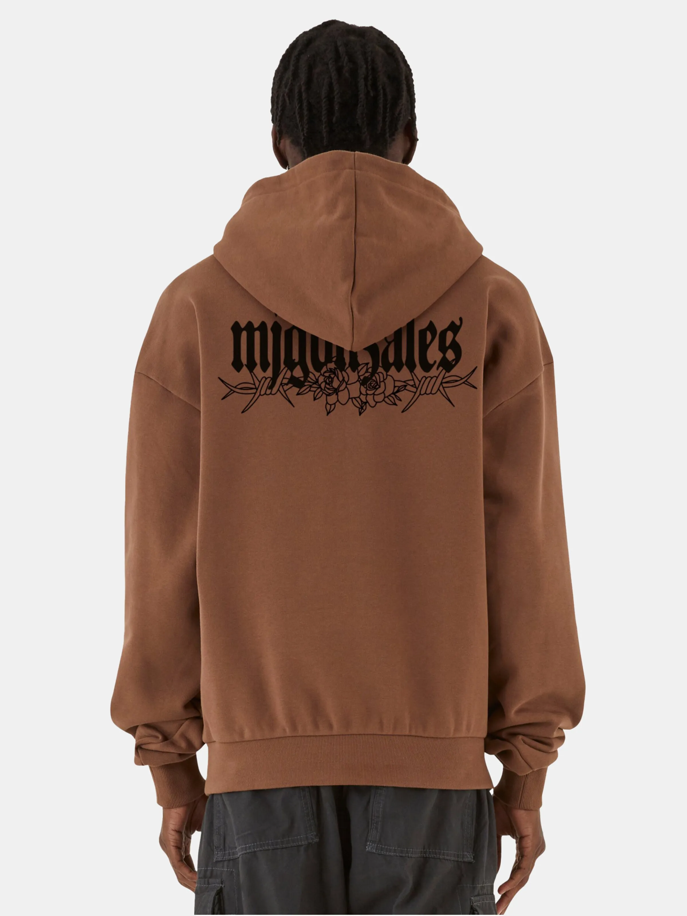 MJ Gonzales MJ Gonzales Barbed Bloom Heavy Oversized Hoodies