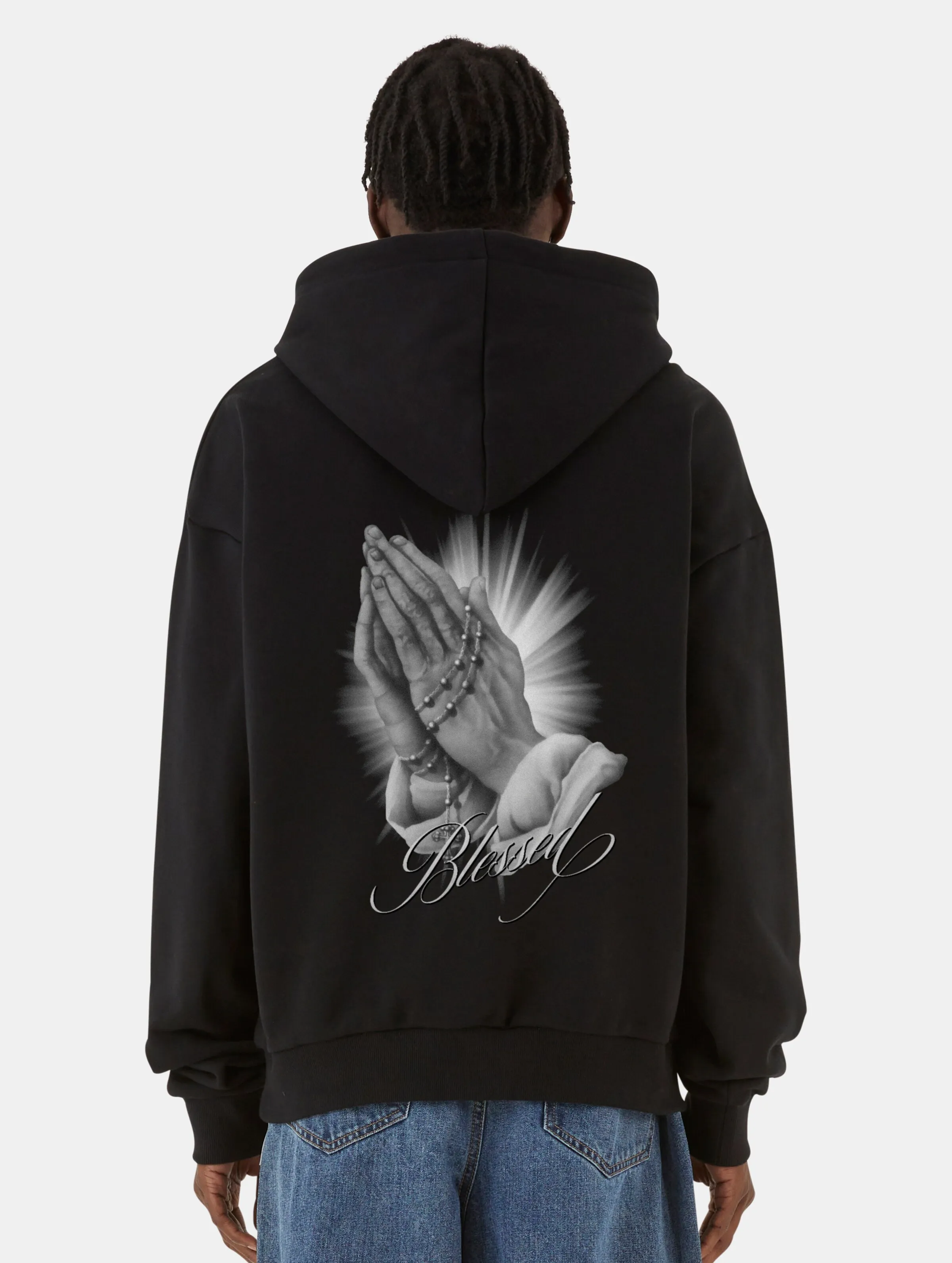 MJ Gonzales MJ Gonzales BLESSED heavy oversized Hoodies