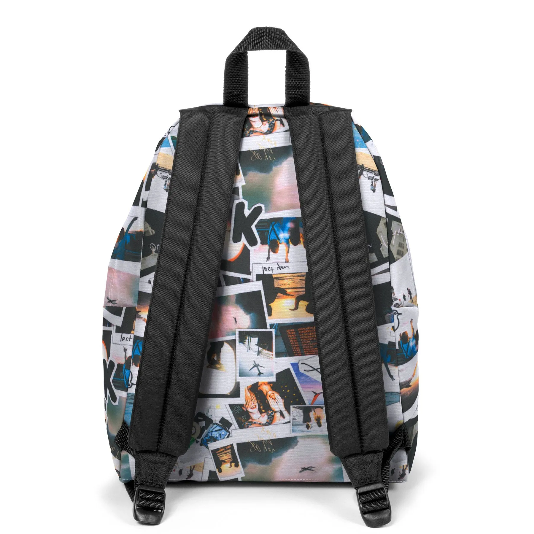 MOCHILA EASTPAK Padded Pak’r® 24l. EK620K35 Post Horizon collage de instantáneas inspiradas viajes