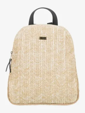 Mochila mini ROXY Súper-Pequeña de paja para Mujer Here Comes The Sun 8L NATURAL (yef0) Ref. ERJBP04270