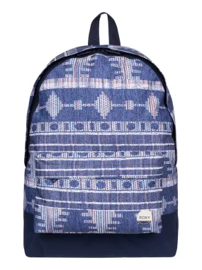 Mochila Roxy Basic Girl ref. ERJB03266 étnica tonos azules