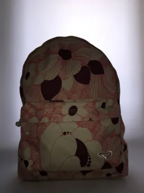 Mochila Roxy Basic Girl ref. XPWBA181  4107815 HAWAIANA flores rosa, morada y beig