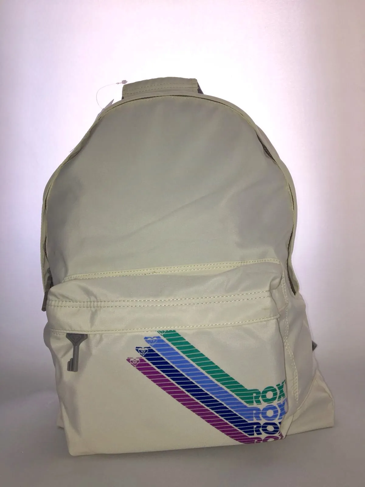 Mochila Roxy Basic Girl ref. XUWBA221 4124990 Blanca logos