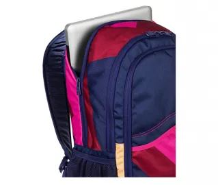 Mochila Roxy doble ERJBP03066 Backpack Charger Backpack bolsillo para ordenador morada y fucsia