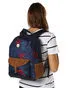 Mochila Roxy Girl Carribean 18L medida mediana  ERJBPO3269 Flores azul