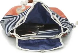 Mochila Roxy Girl Sea Sound Ref. ERJBP03174 Rayado marinero