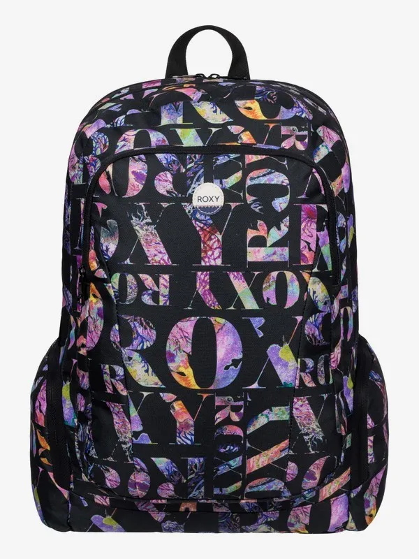 Mochila Roxy triple ERJBP03275 Alright Backpack para ordenador logo colores