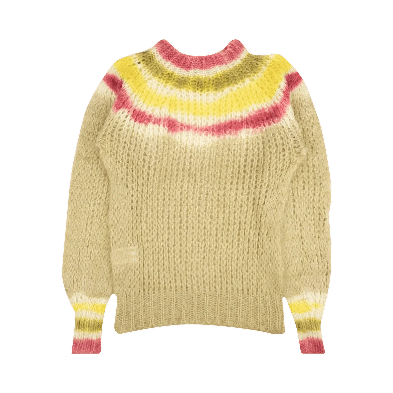 Moncler Tie Dye Wool And Mohair Sweater