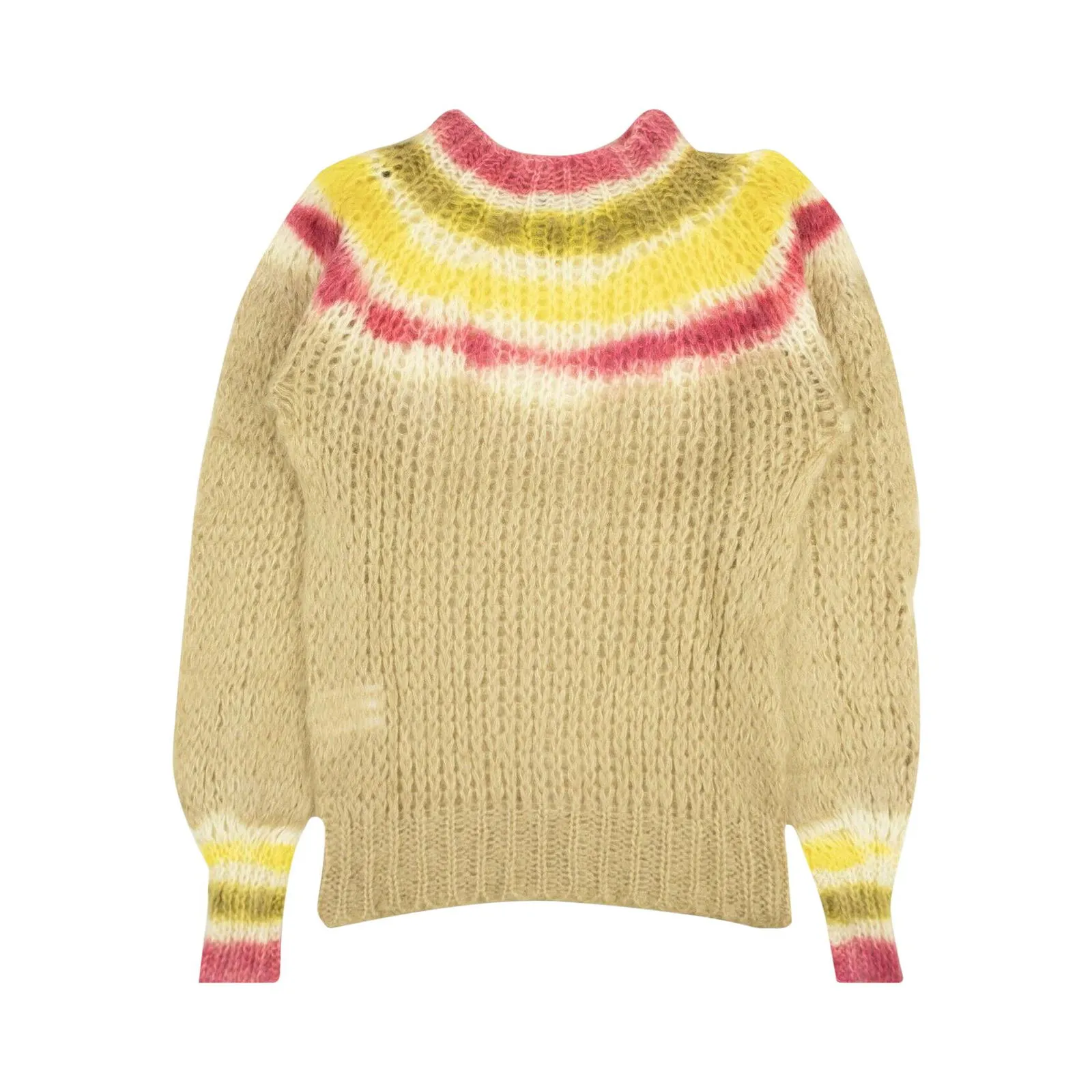 Moncler Tie Dye Wool And Mohair Sweater