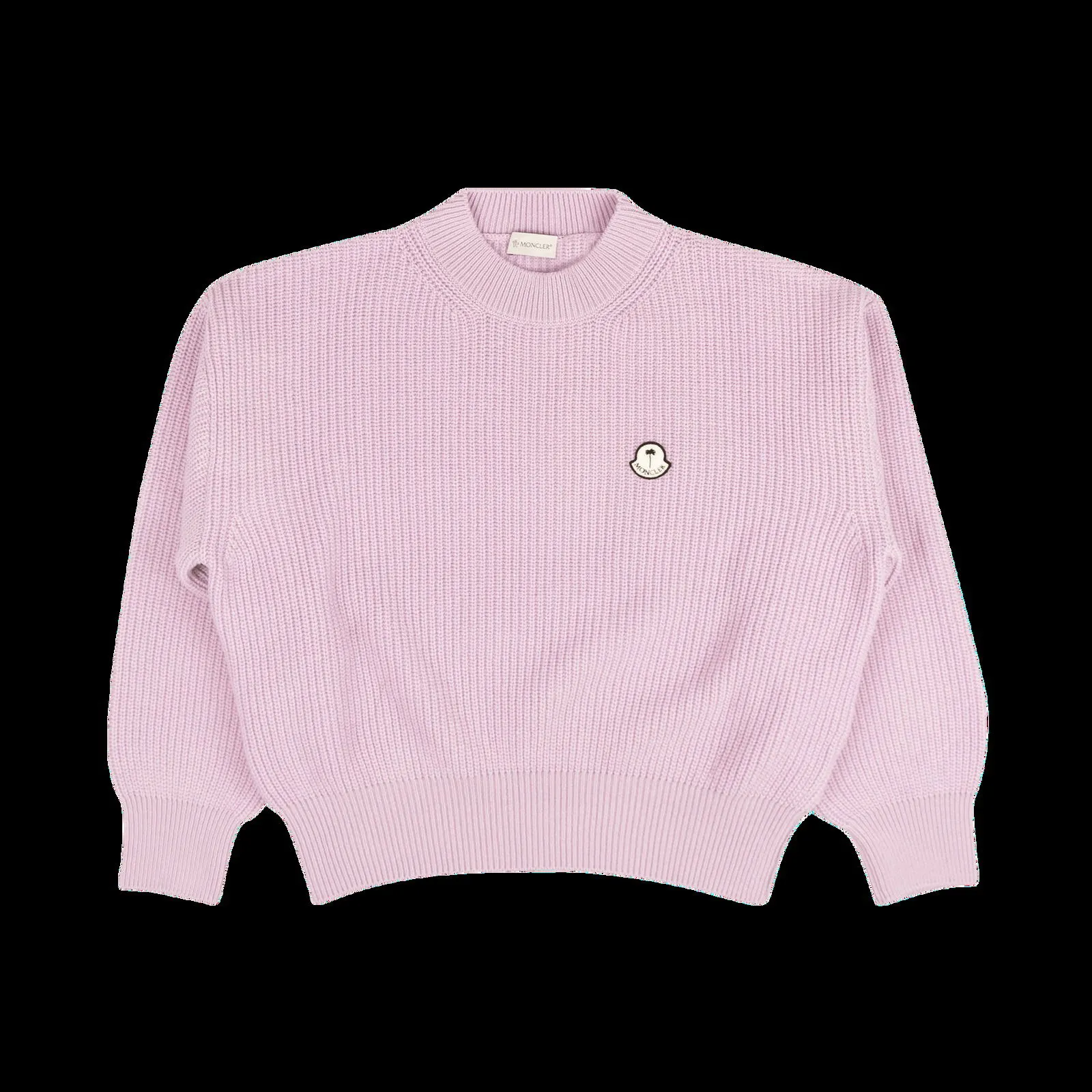 Moncler Wisteria Rib Knit Wool Sweater