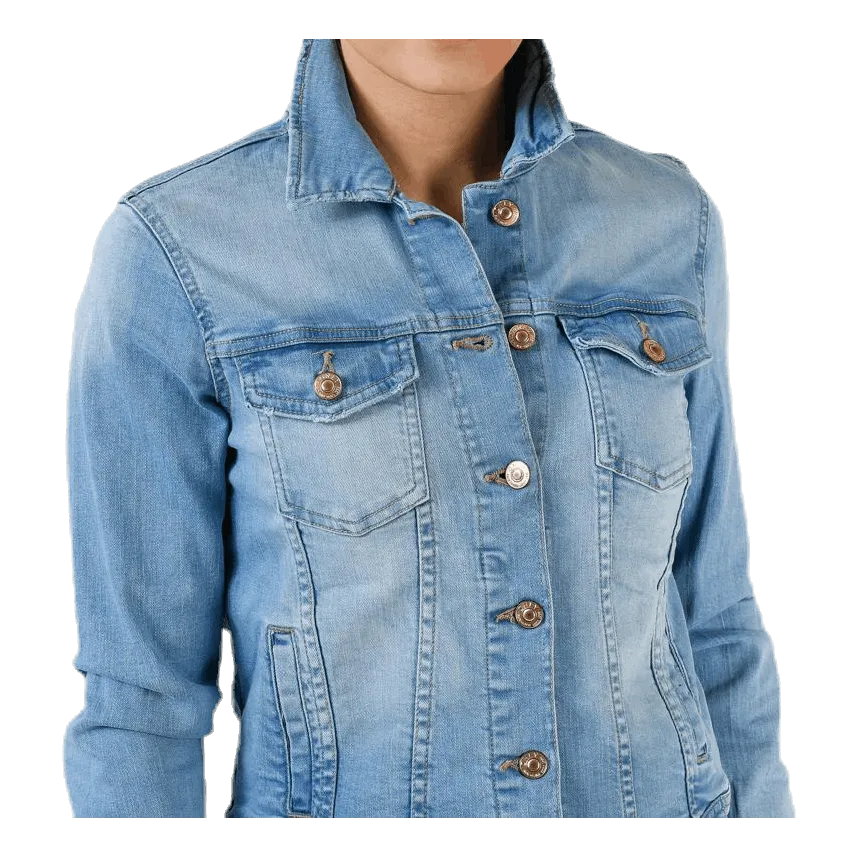 Only Tia Life Dnm Jacket Bb Lb Blue