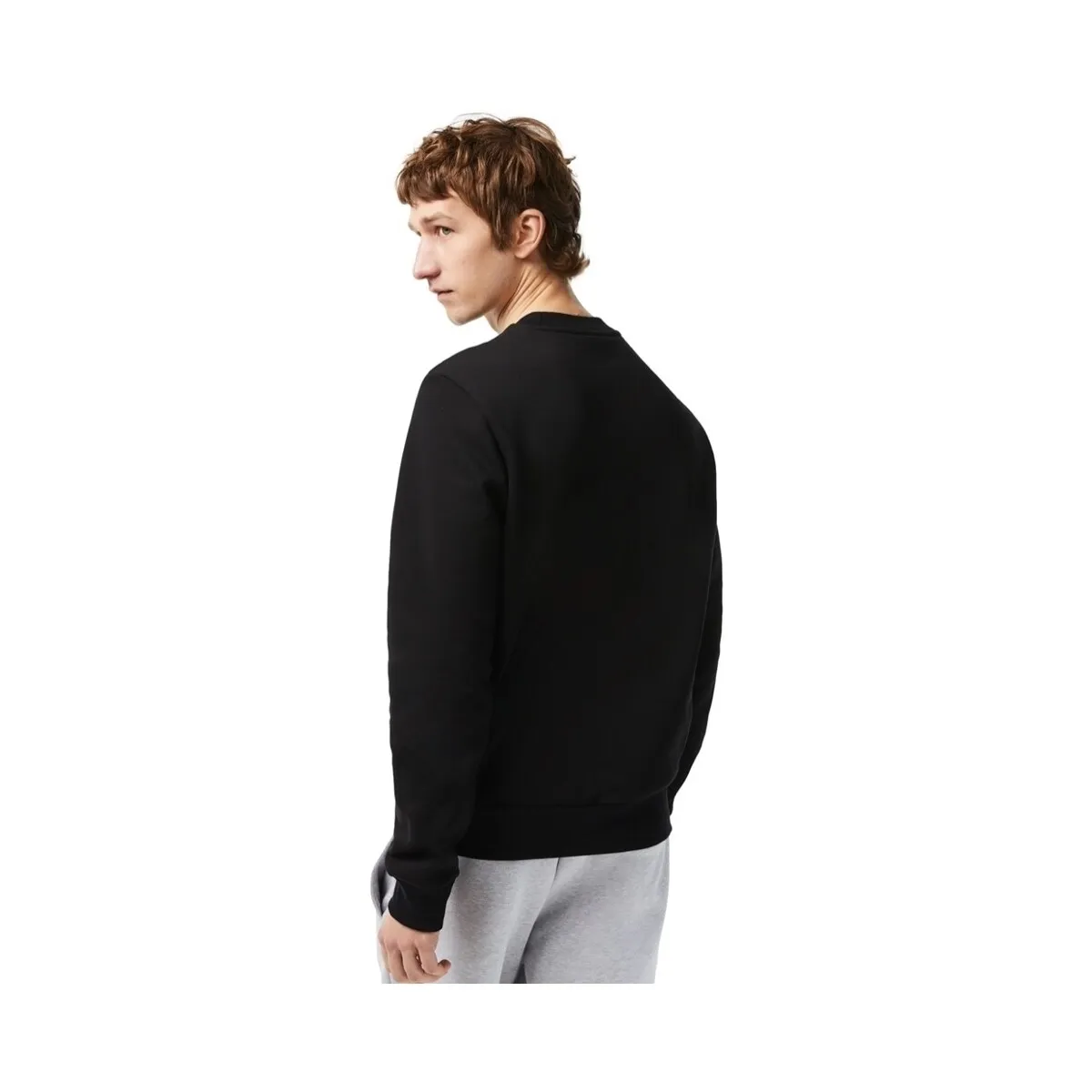 Organic Brushed Cotton Sweatshirt - Noir