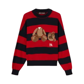 Palm Angels Bear Striped Sweater