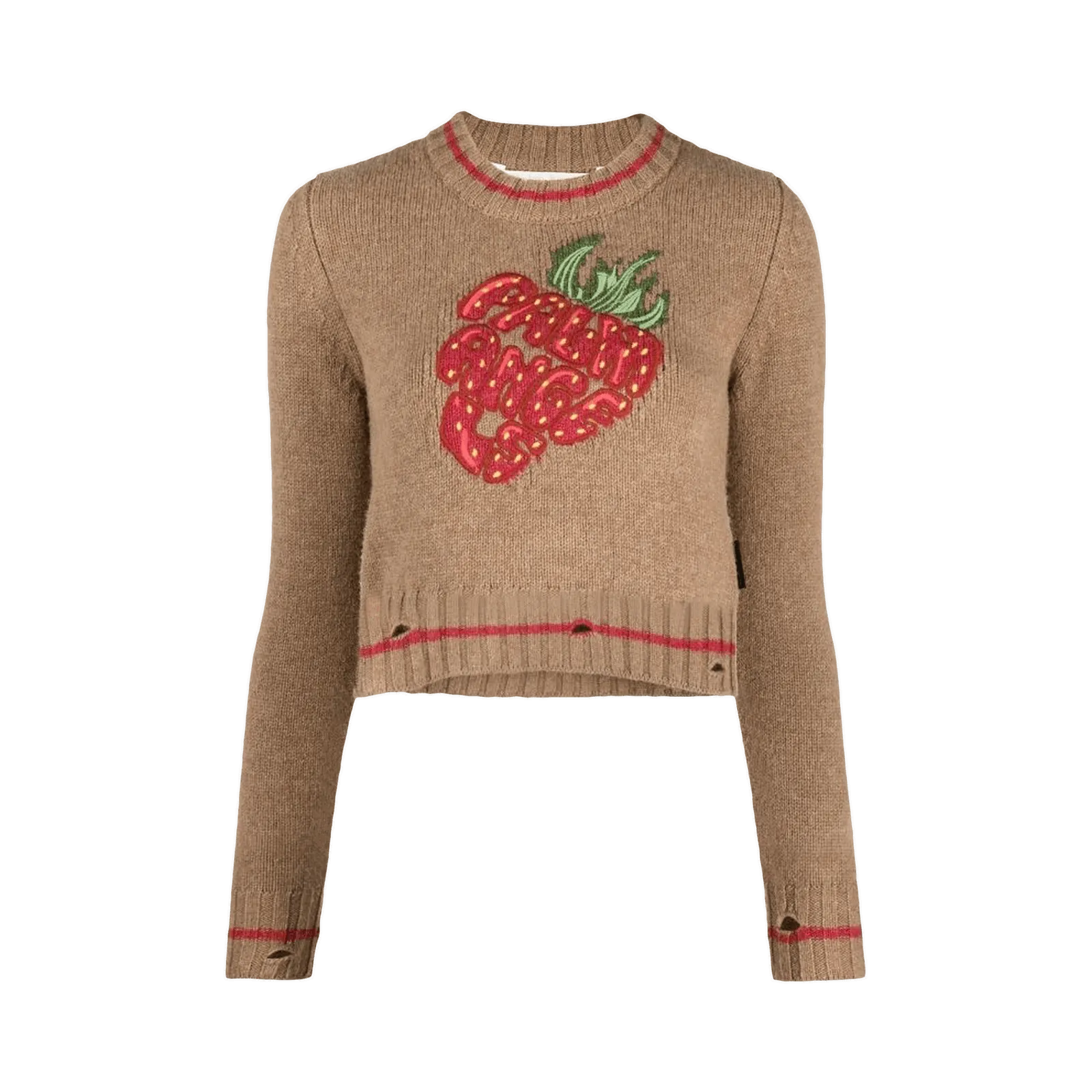 Palm Angels Strawberry Mini Sweater