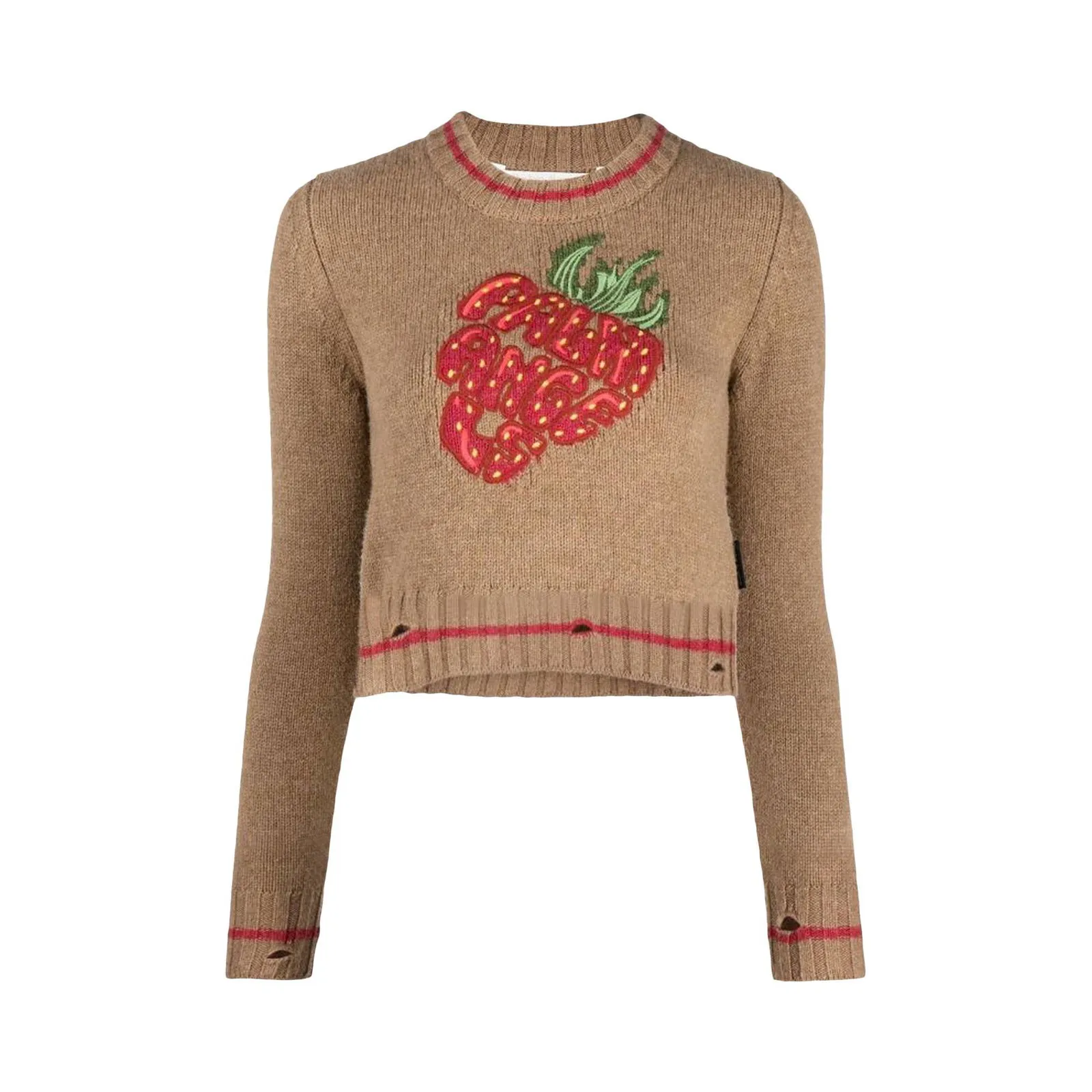 Palm Angels Strawberry Mini Sweater