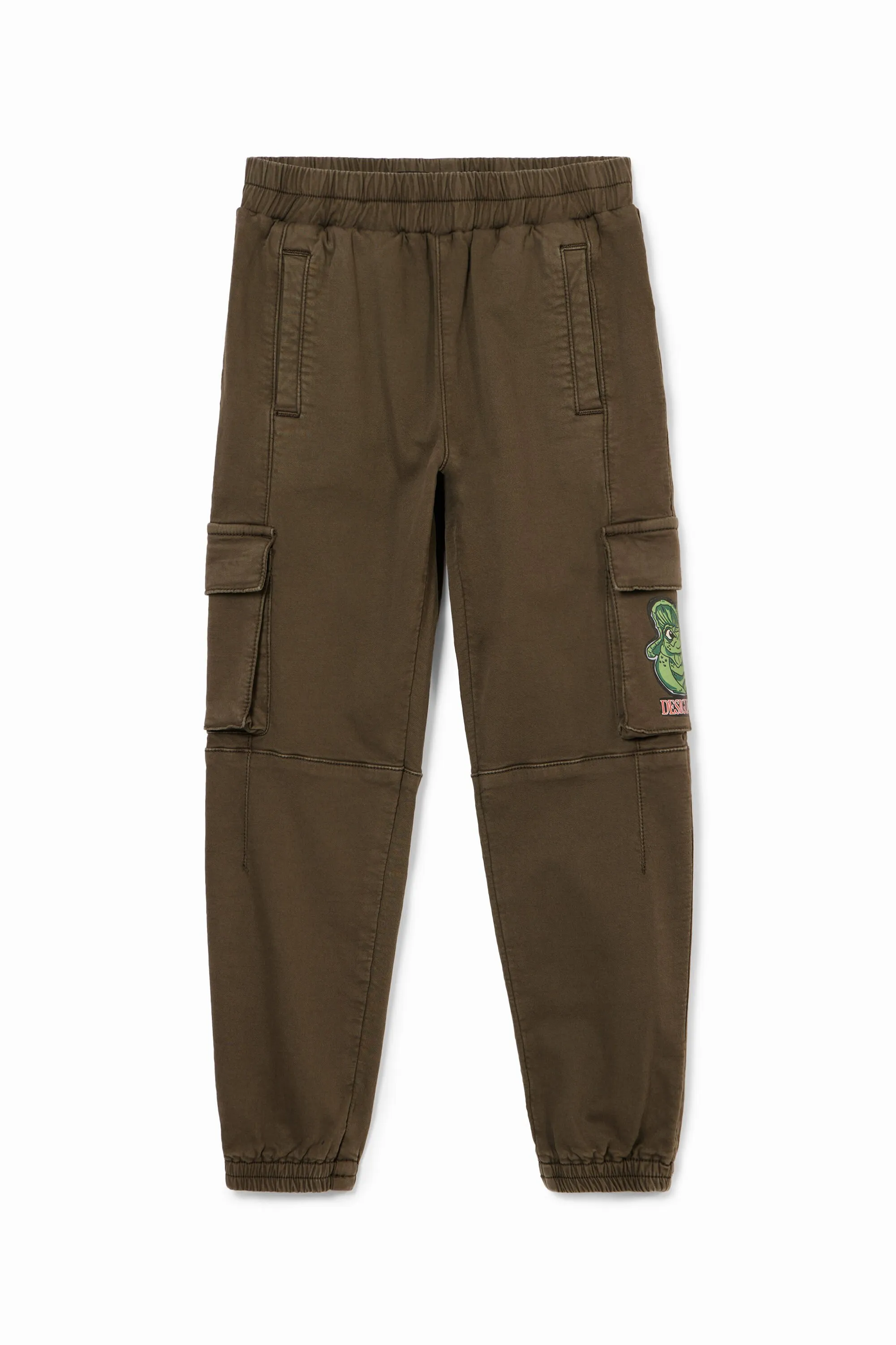 Pantalón largo jogger bolsillos cargo