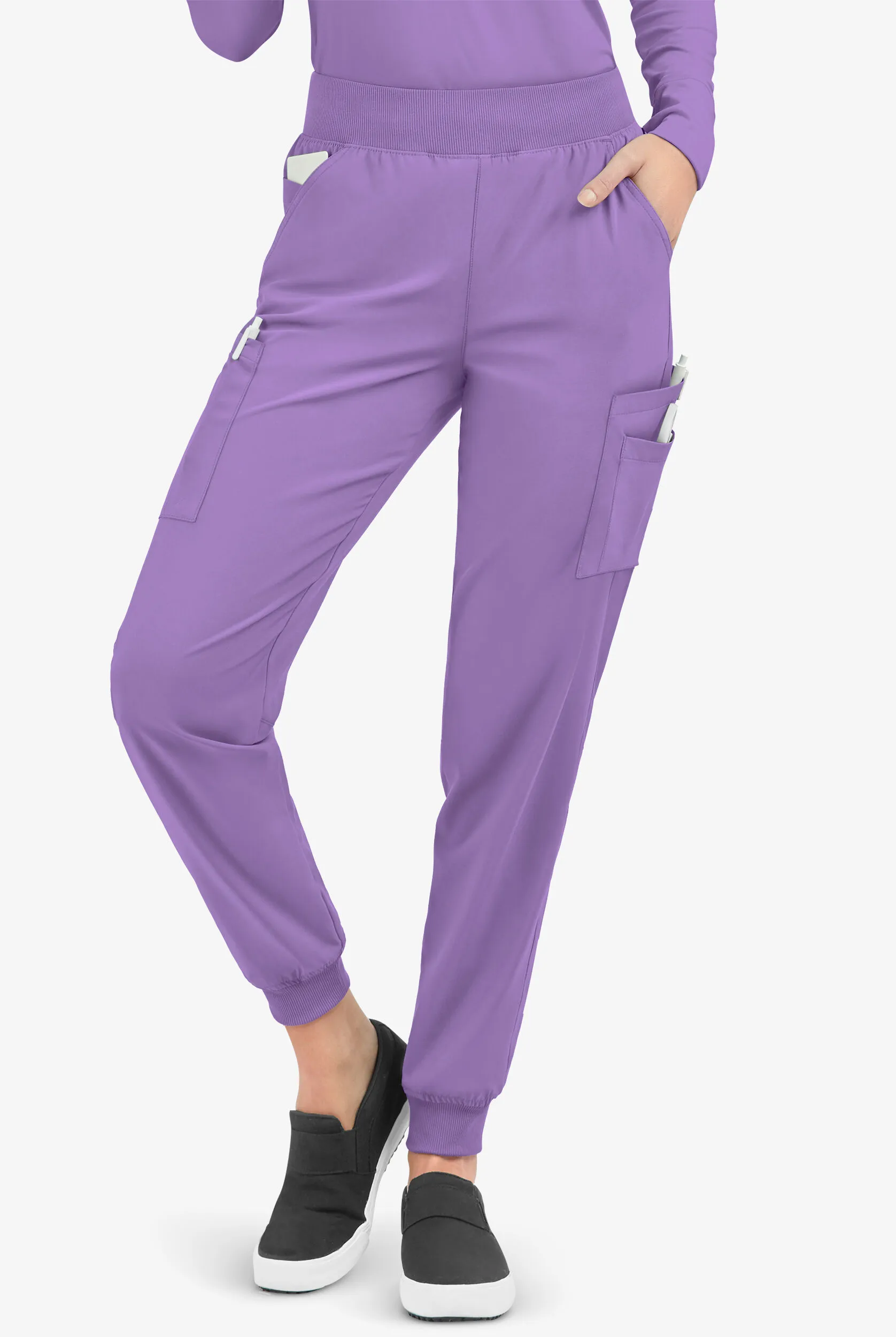 Pantalón médico Easy STRETCH Mila estilo jogger con 5 bolsillos para mujer