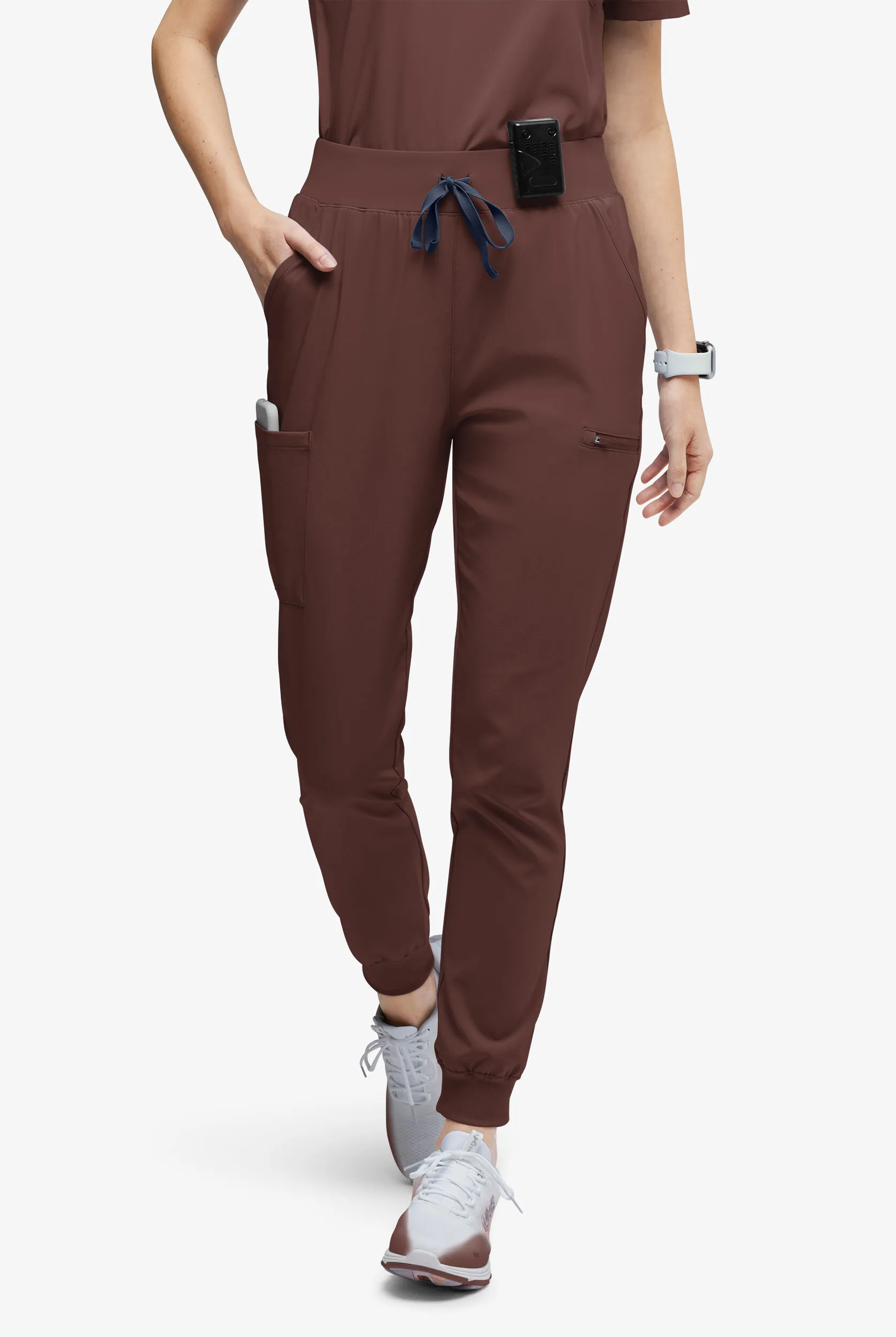 Pantalón médico Easy STRETCH Olivia estilo jogger con 7 bolsillos para mujer