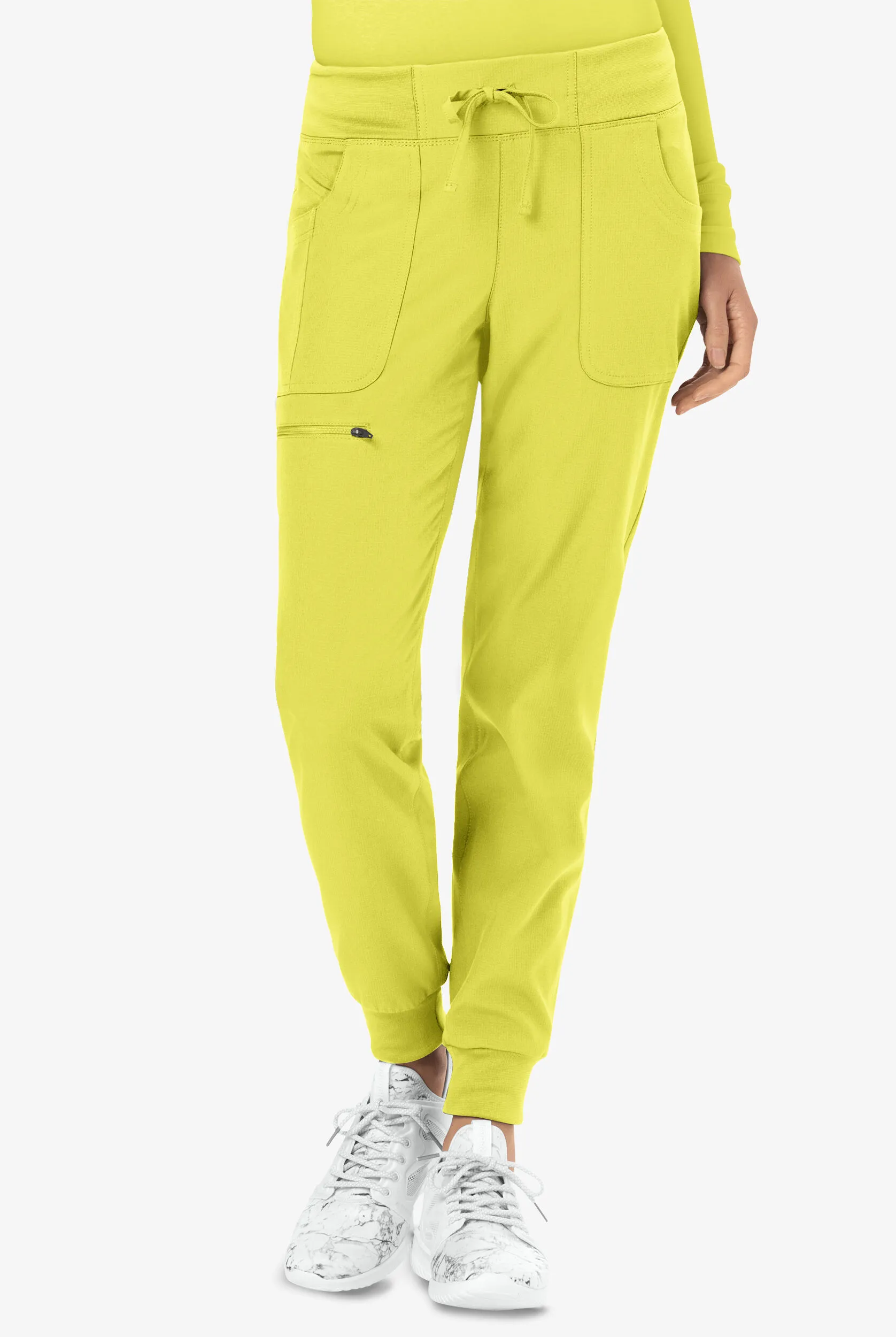 Pantalón médico heartsoul Break On Through NXT estilo jogger con cordón y 6 bolsillos para mujer