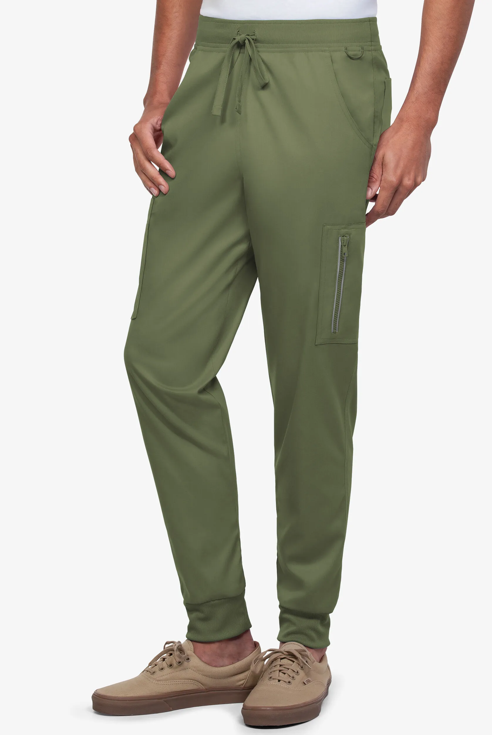 Pantalón médico UA Advantage STRETCH estilo jogger con cintura tejida y 4 bolsillos para hombre