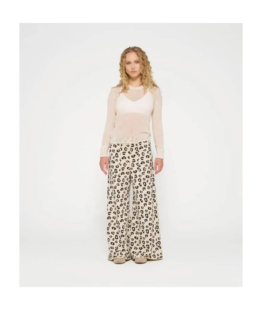 Pantalon 10Days jogger leopard