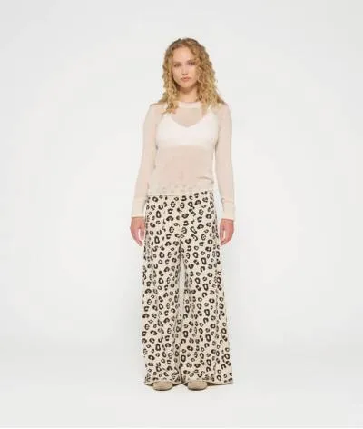 Pantalon 10Days jogger leopard