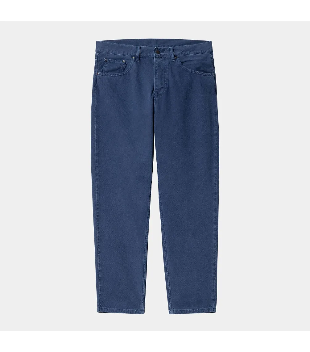 Pantalon CARHARTT WIP Newel Pant - Black stone dyed