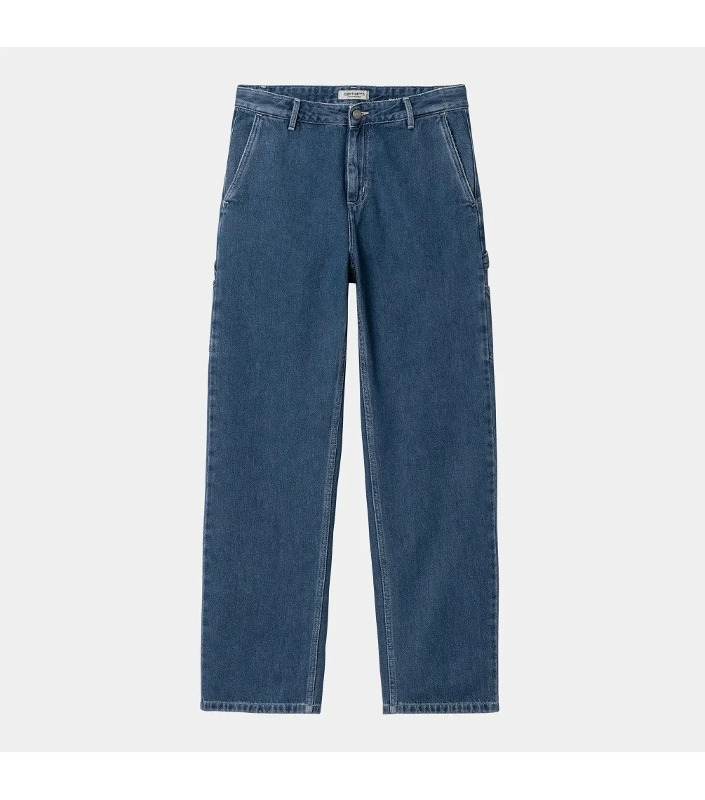 Pantalon CARHARTT WIP W  Pierce Pant Straight - Blue stone washed