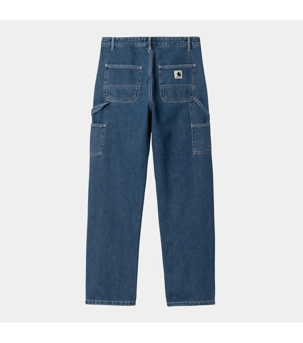 Pantalon CARHARTT WIP W  Pierce Pant Straight - Blue stone washed