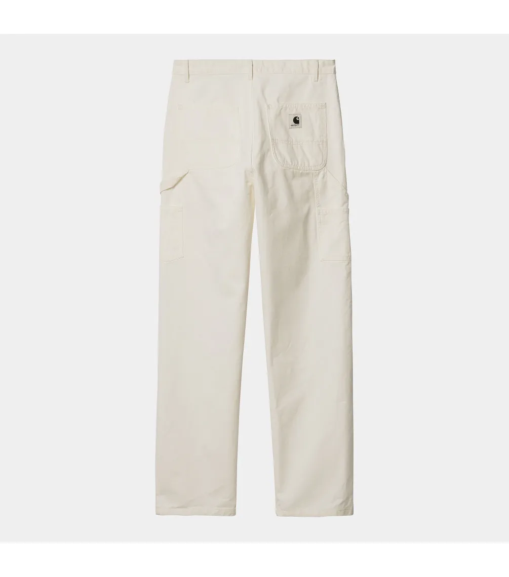 Pantalon CARHARTT WIP W  Pierce Pant Straight - Off-white rinsed