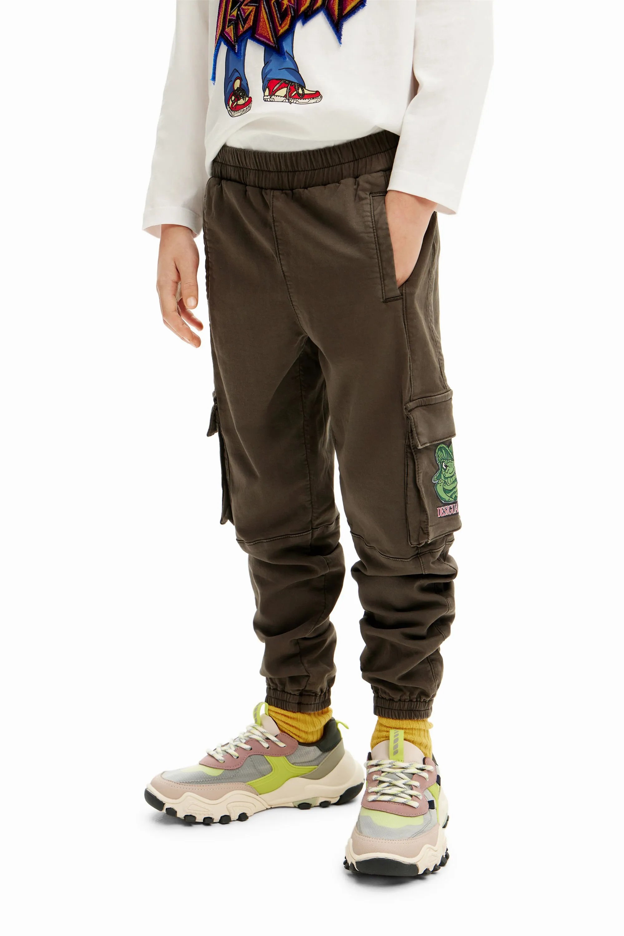 Pantalons llargs jogger butxaques cargo