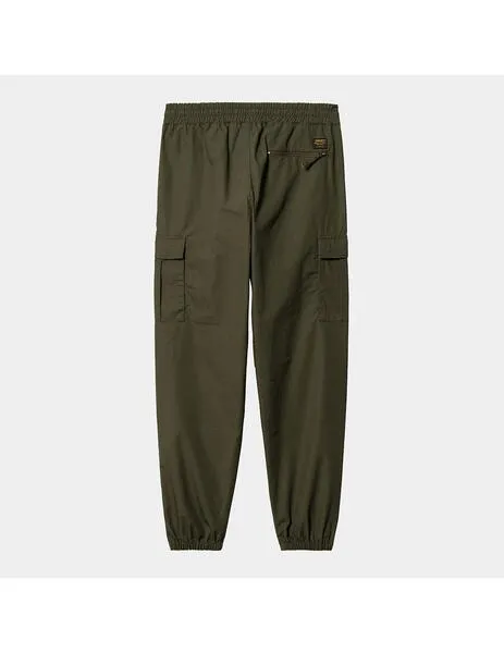 Pantalón carhartt wip cargo jogger cypress rinsed de hombre