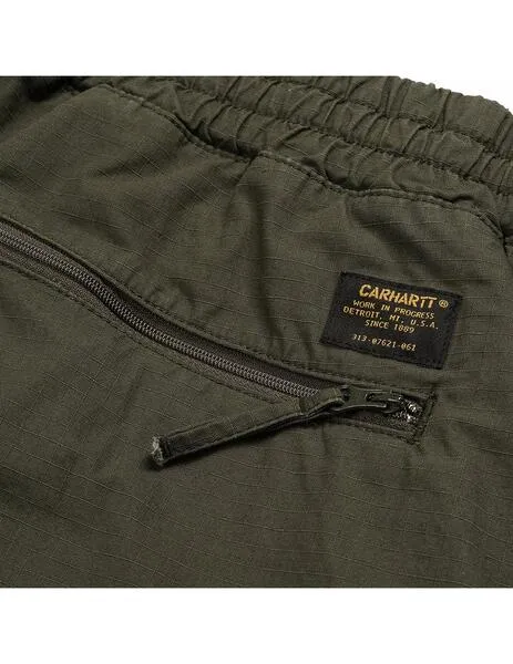 Pantalón carhartt wip cargo jogger cypress rinsed de hombre