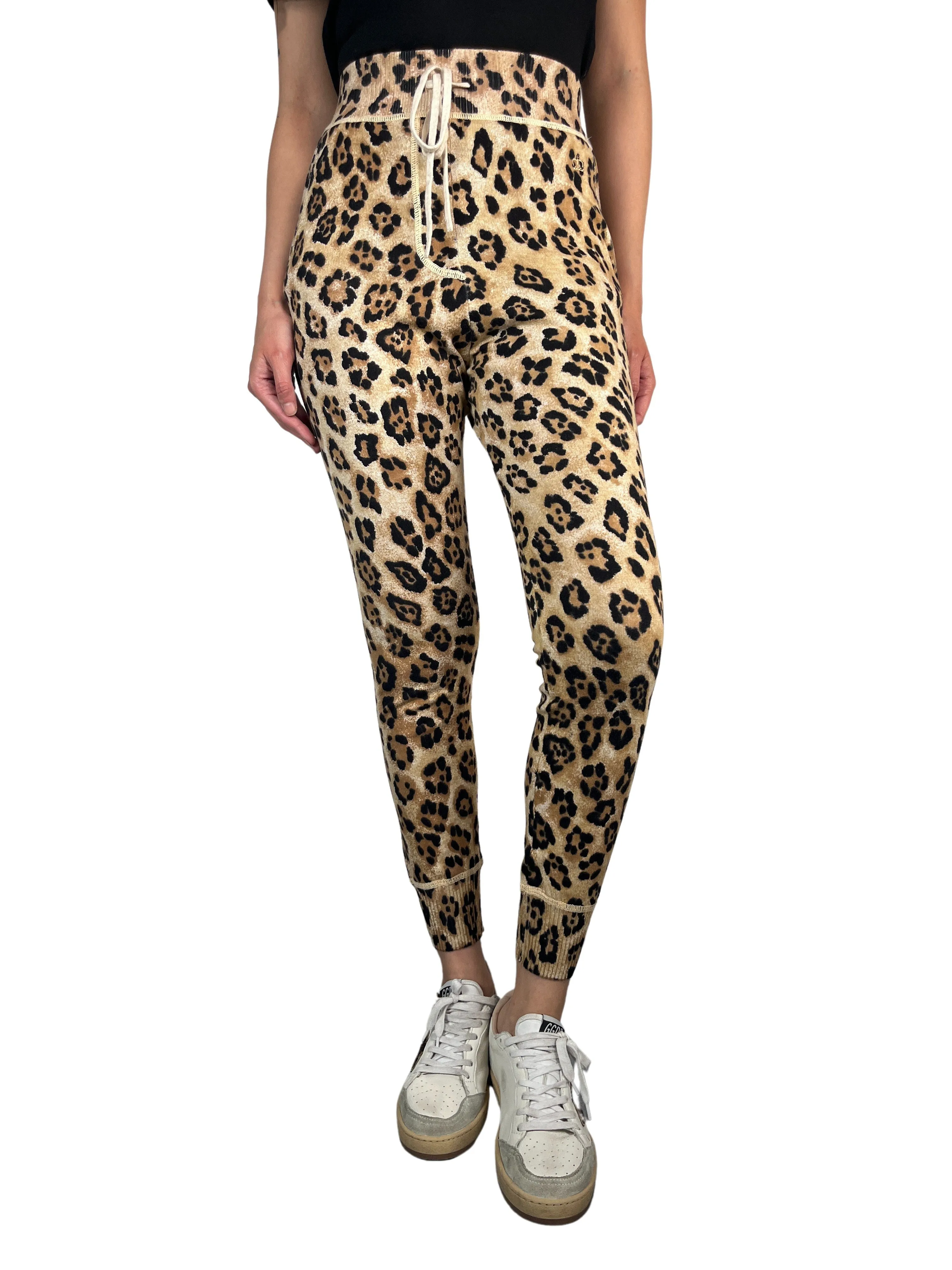 PAULA CAHEN D'ANVERS Jogger Leopardo