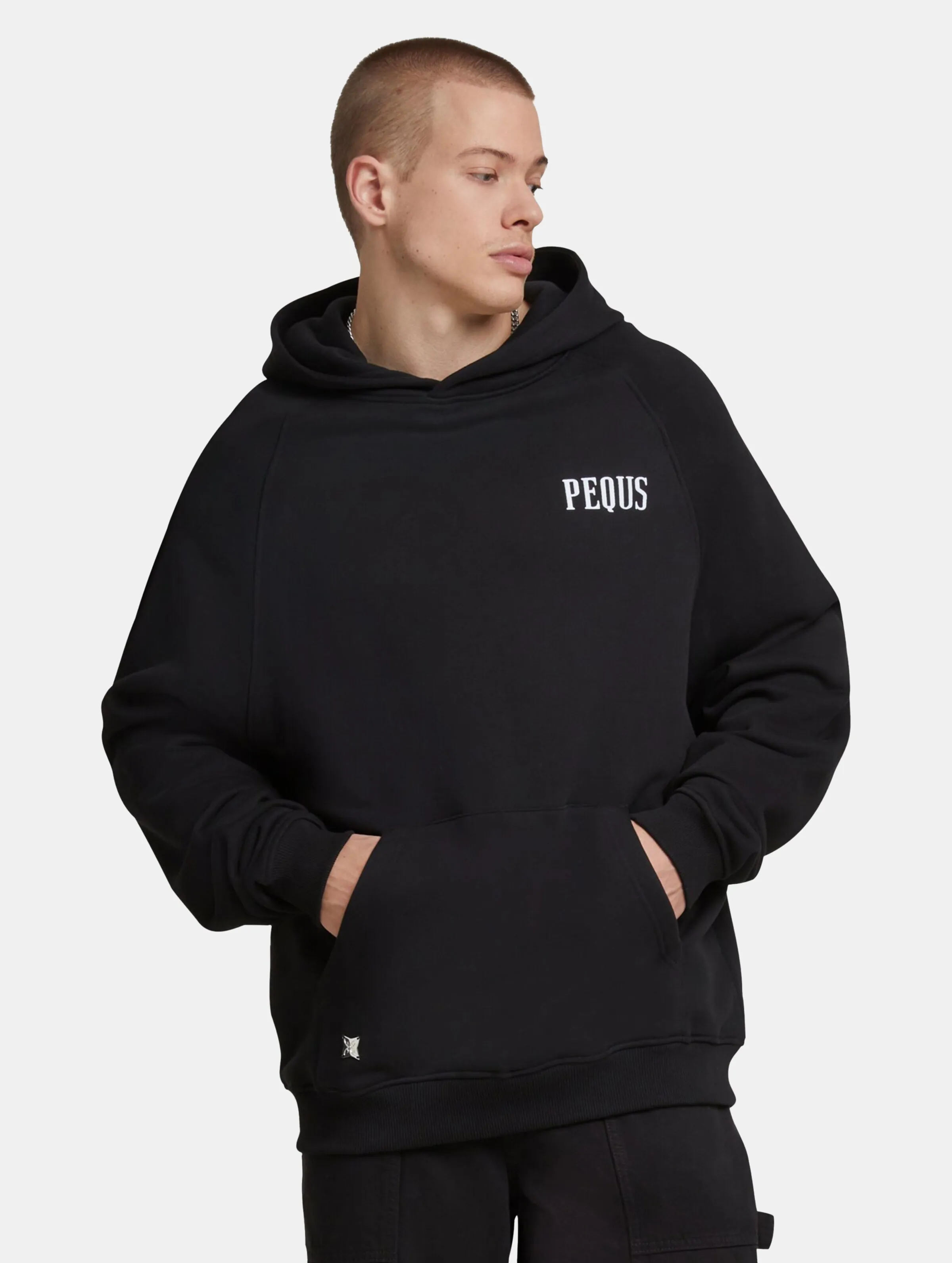 PEQUS PEQUS Back Logo Hoodies