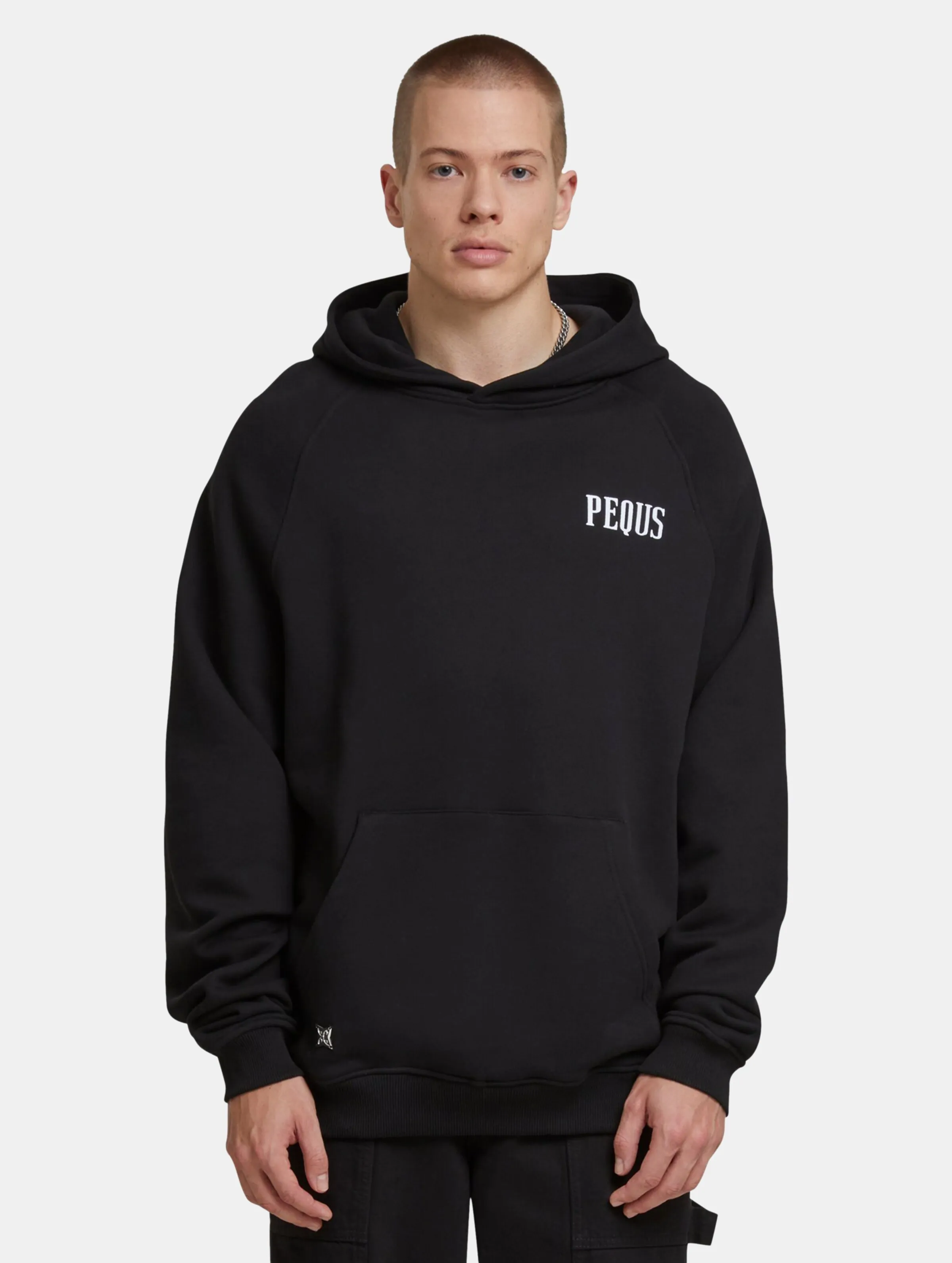 PEQUS PEQUS Back Logo Hoodies