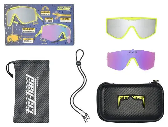 Pit Viper Par de gafas de sol Pit Viper TheHot Dogger Try  HardAmarillas/Gris