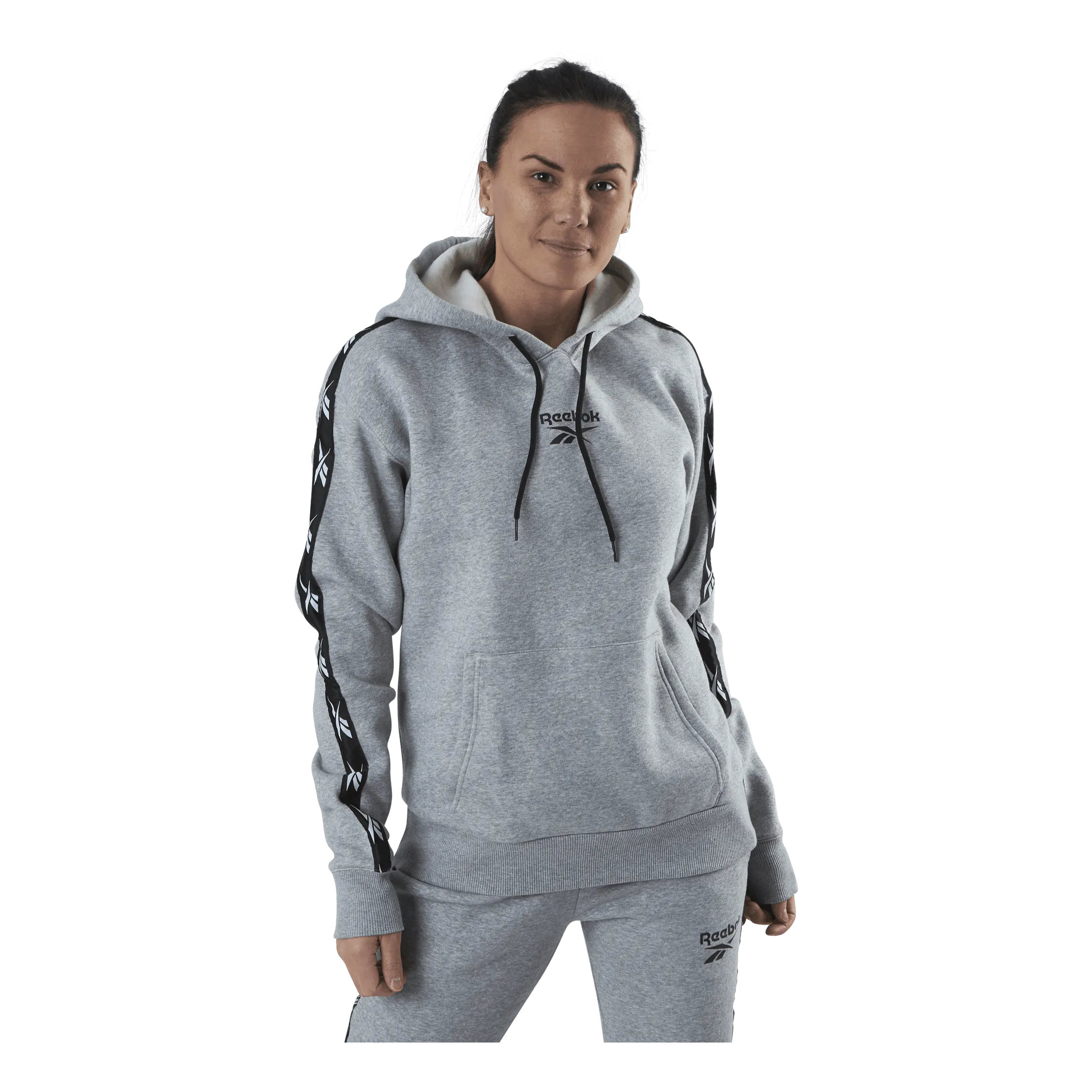 Reebok Te Tape Pack Hoody Grey