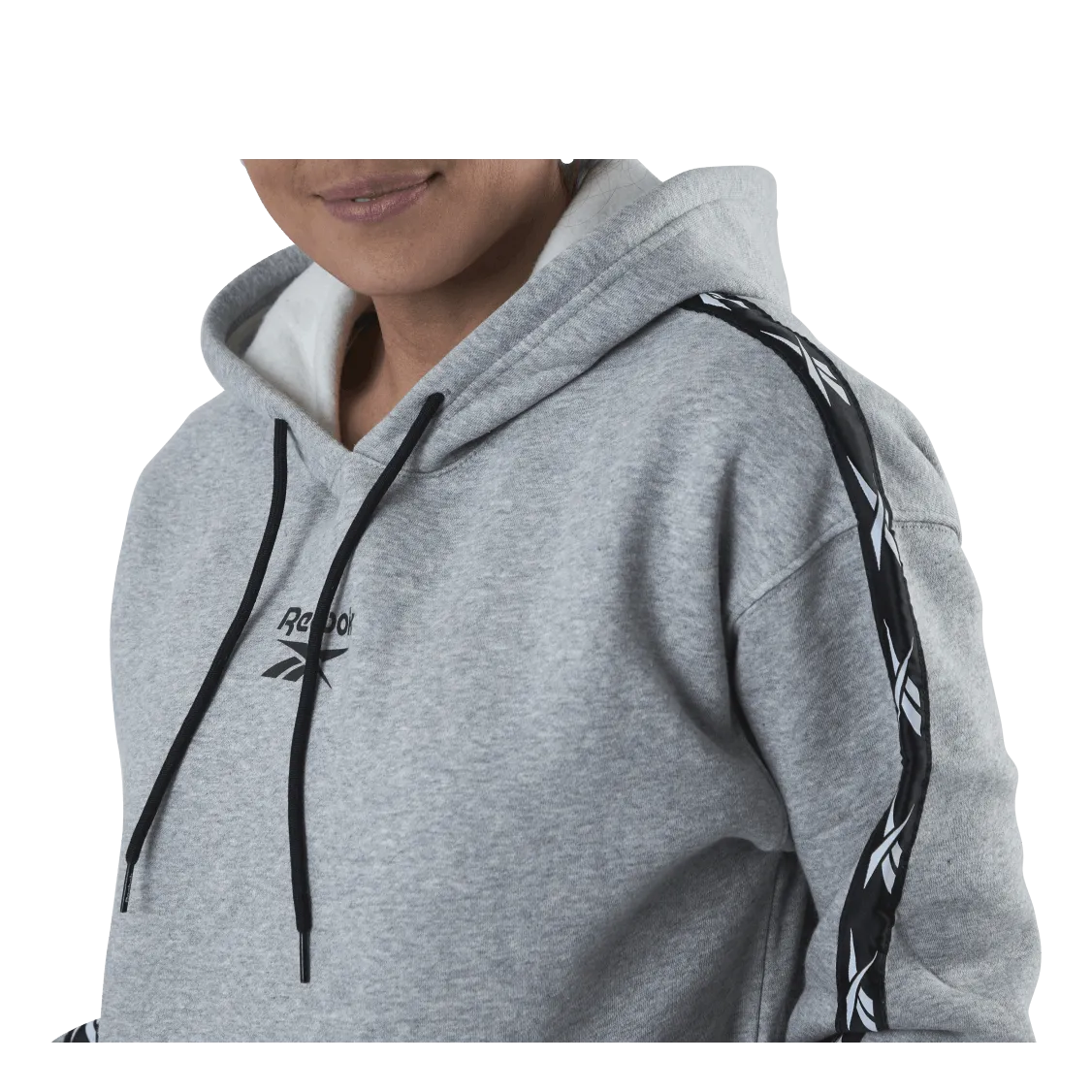 Reebok Te Tape Pack Hoody Grey